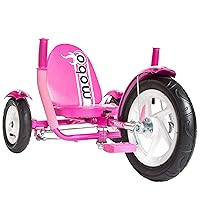 Mobo Mity Sport Safe Tricycle. Toddler Big Wheel Ride On Trike. Pedal Car, Pink, Large