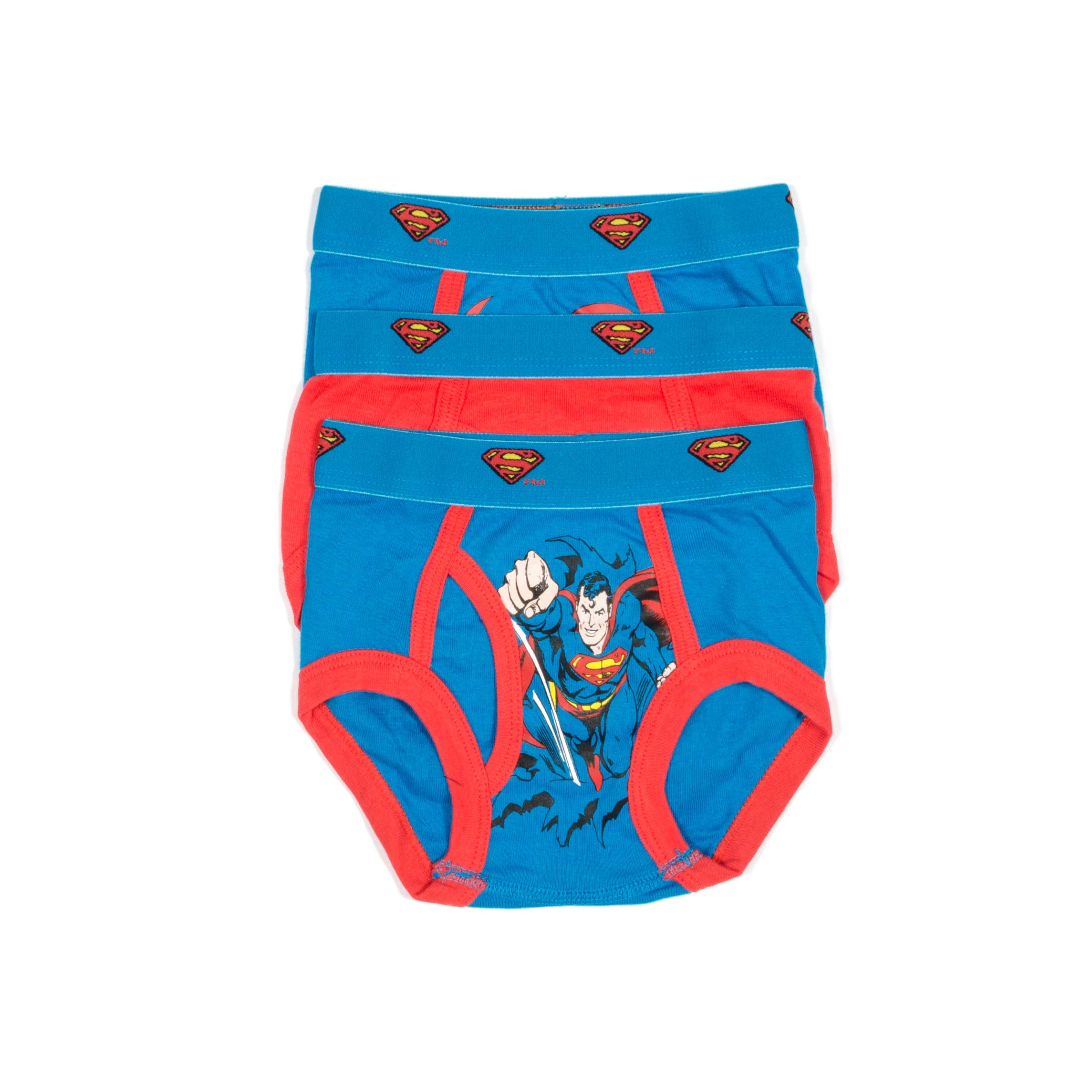 Intimo Little Boys' Superman 3 Pack Brief