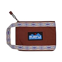KAVU Lassen Stash Pouch Accessory Zip Wallet-Sepia