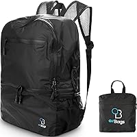25L Packable Back-pack, Ultra Lightweight-Day-pack for the Gym, Carry On Back-pack, Water Resistant Foldable-Bag, Traveler Hiking-Gift, Back-pack for Traveling, Outdoor Collapsible Back-pack