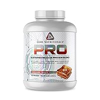 Pro Sustained Release Protein Blend, Digestive Enzyme Blend, 25G Protein, 2G Carb, 69 Servings (Cinnamon French Toast)