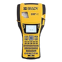BMP41 Portable Industrial Label Maker with Hard Case, Cable, AC Adapter, B595 Labels, Battery Pack,Yellow/Black