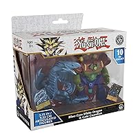 Super Impulse 5502B Yu-Gi-Oh Highly Detailed Articulated Figures. Set Includes 3.75 Inch Blue-Eyes White Dragon and Gate Guardian
