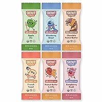 Skout Organic Kids Snack Bar Variety Pack (36 Pack) | Organic Kids Snack Bars | Plant-Based Nutrition | Vegan | Gluten, Dairy, & Soy Free