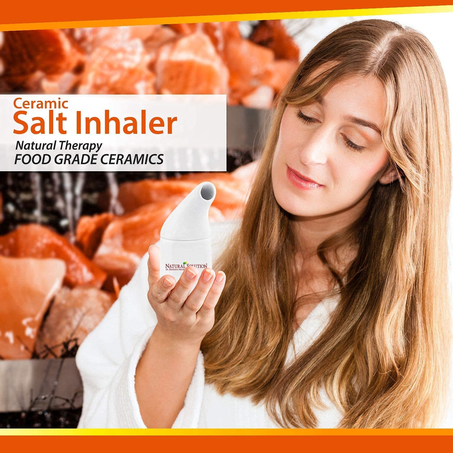 Natural Solution NS5061 Salt Inhaler, Pink