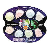 Educational Insights Playfoam Glow in the Dark 8-Pack, Fidget & Sensory Toy, Gift for Boys & Girls, Ages 3+