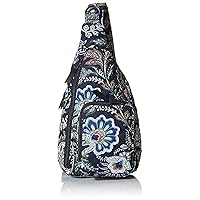 Vera Bradley Women's Cotton Mini Sling Backpack Bookbag