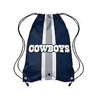 FOCO Dallas Cowboys NFL Team Stripe Wordmark Drawstring Backpack