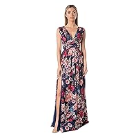 Dress the Population Women's Jaclyn Fit and Flare Maxi Dress
