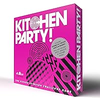 | Kitchen Party! | Music Party Game | Challenge Winning, Record Spinning Board Game | Play Songs | 4-20 Players | Age 12+