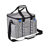 Halo Thermoelectric Cooler Bag, 12V Electric Cooler Bag with Hybrid Cooling and Warming Technology, Plug-in for Vehicles, 15L Capacity