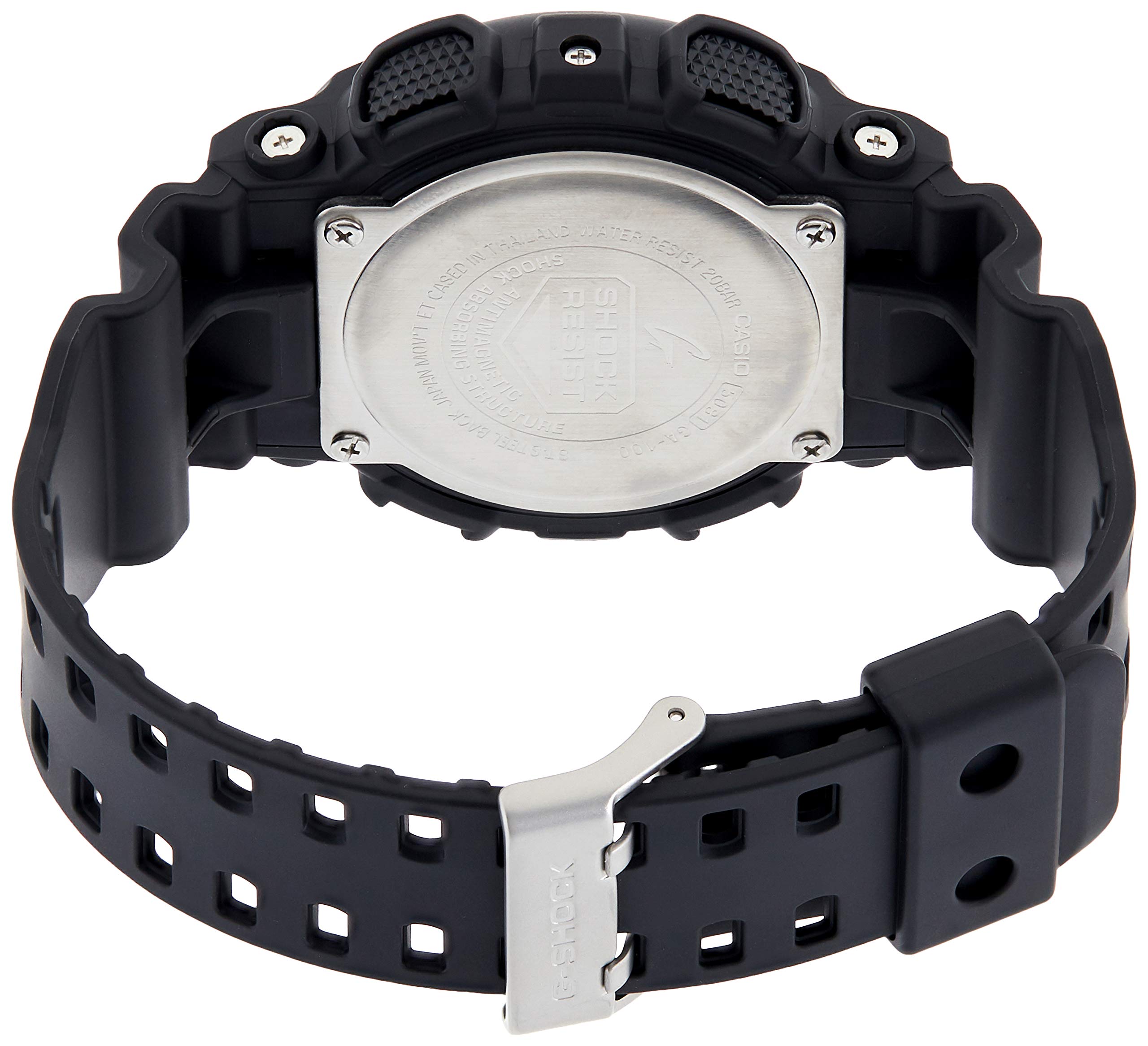 Casio Mens G-Shock Ana-Digi GA100-1A1 3-Eye Wristwatch