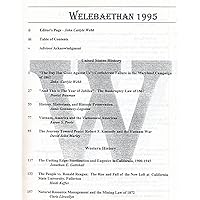 Welebaethan : Confederate Failure in 1862 Maryland Campaign ; Bankruptcy Law of 1867 ; America and the Vietnamese American ; Robert F. Kennedy & Vietnam War ; Sterilization & Eugenics in CA 1900-1945