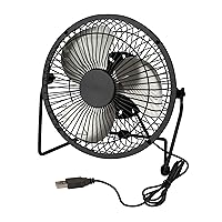 Honey-Can-Do OFC-04476 Compact USB Powered Desk Fan, 7.1x3.54x7.3