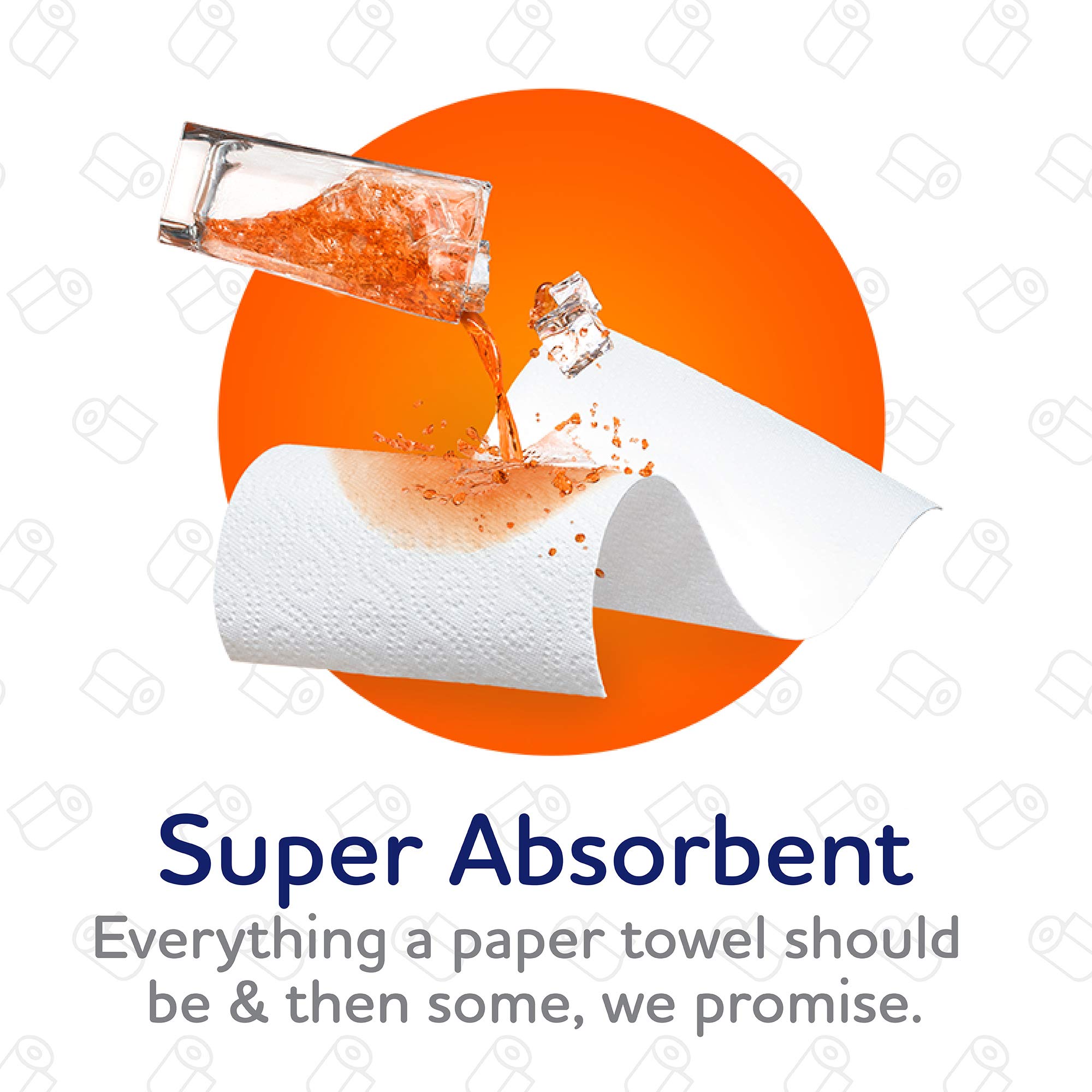 Plenty Ultra Premium Paper Towels | XL Rolls | Super Absorbent | Strong & Durable | Full Sheet | 24 Rolls