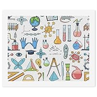 Science Or Chemistry Elements Paint by Numbers Kit for Adults with Paints and Brushes for Creative Gift