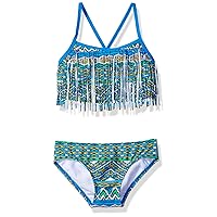 Kanu Surf Girls Kelly Beach Sport Fringe 2-Piece Bikini Swimsuit