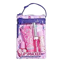 Lip Smacker Holiday Christmas Original & Best Glam Makeup Bag Makeup Set For Girls