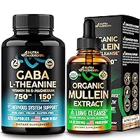 NUTRAHARMONY GABA with L-Theanine Capsules & Mullein Drops