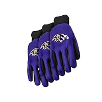 NFL Colored Palm Utility Work Gloves