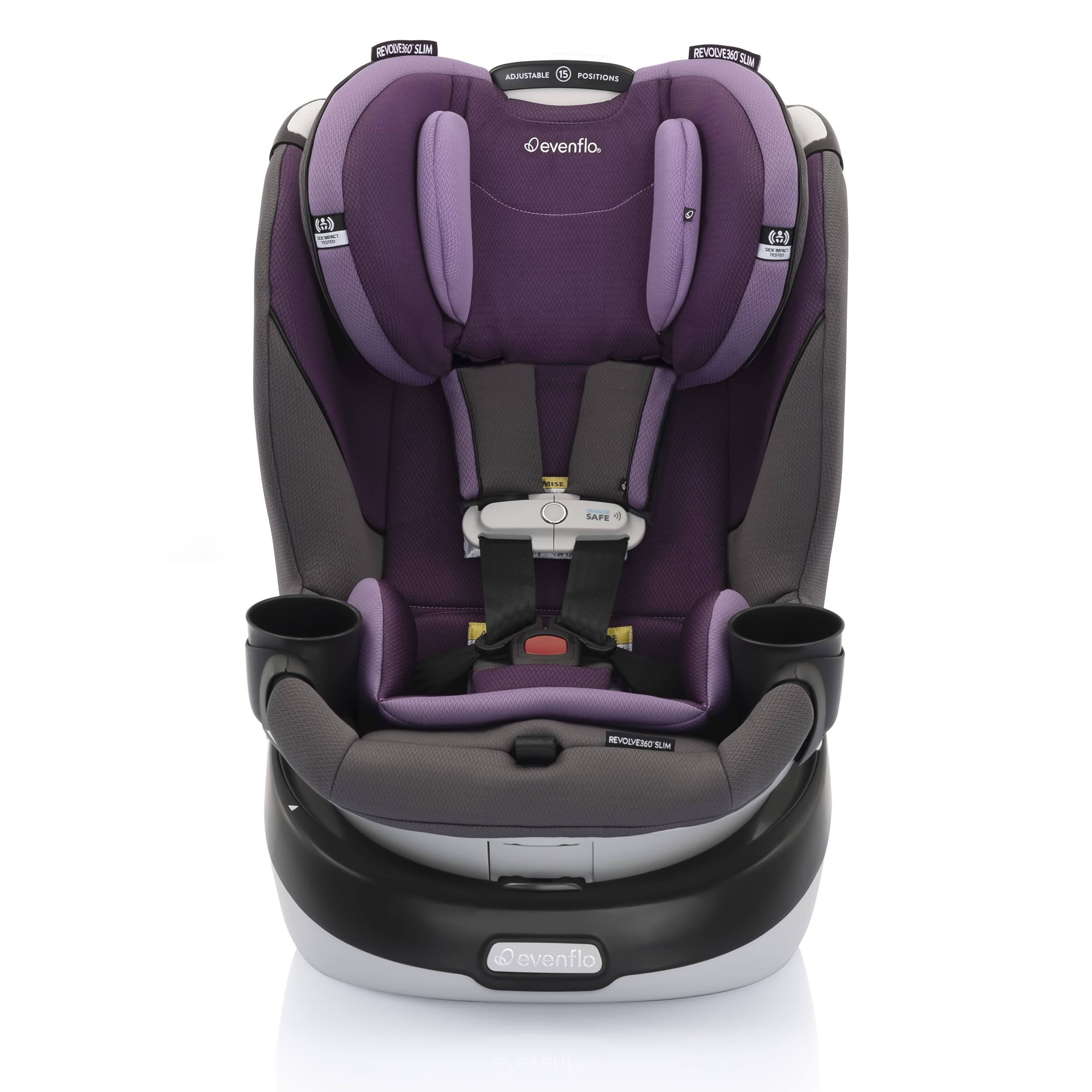 Gold Revolve Slim Amethyst Purple Convertible Car Seat