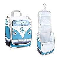 VW Hanging Travel Toiletry Bag, Adults and Kids Wash Bag, Unisex Travel Accessory