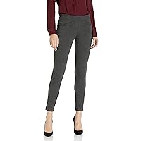 M Made in Italy Women's Mid-Rise Leggings with Pockets