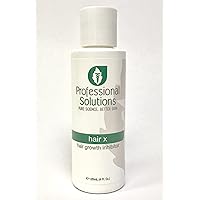 Hair-X Hair Growth Inhibitor - Stop Hair Growth in Unwanted Area. Permanent Hair Removal