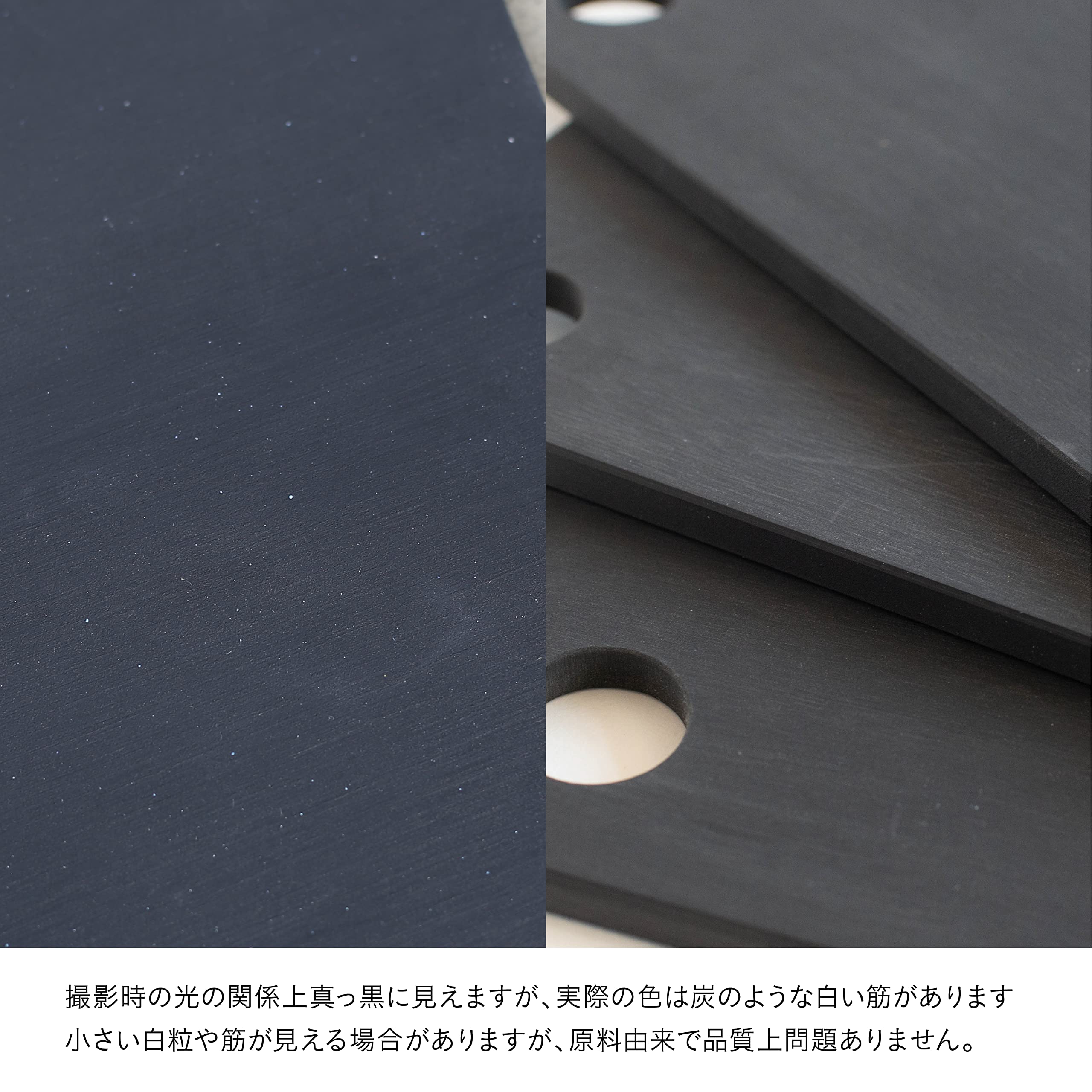 RUBBER Rubber NBD003 Rubber Cutting Board, Black, L, Synthetic Rubber, Large, Made in Japan, 14.6 x 9.6 x 0.3 inches (370 x 245 x 8 mm)