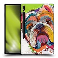 Head Case Designs Officially Licensed Michel Keck Bulldog Dogs Soft Gel Case Compatible with Samsung Galaxy Tab S8 Plus