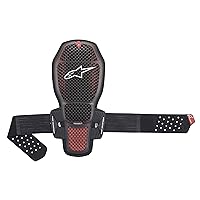 Alpinestars Nucleon KR-R Cell Motorcycle Back Protector, Black/Red, Medium