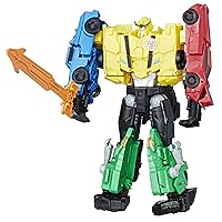 Transformers Toys Autobot Team Combiner Pack - 4 Figure Gift Set – Combine into a Super Robot - Age 6 and Up - 8.5 inch (Amazon Exclusive)