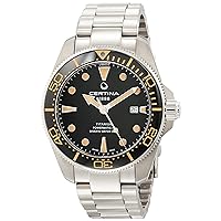 Certina, Mens, DS ACTION Diver 43mm, Titanium, Swiss Automatic, Diving Watch, C0326074405100