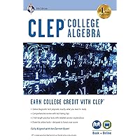 CLEP® College Algebra Book + Online (CLEP Test Preparation)