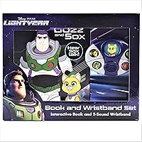 Disney Pixar Lightyear - Buzz and Sox - Interactive Book and 5-Sound Wristband - PI Kids Disney Pixar Lightyear - Buzz and Sox - Interactive Book and 5-Sound Wristband - PI Kids Board book