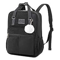 Makukke School Backpack for Women - Water Resistant College Bookbag with 15-Inch Laptop Sleeve Daypack for Travel School Work