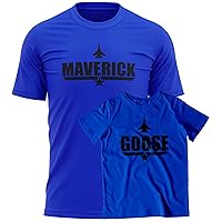 Maverick and Goose Inspired Family Shirt Set for Father Son Mother Daughter Youth Toddler