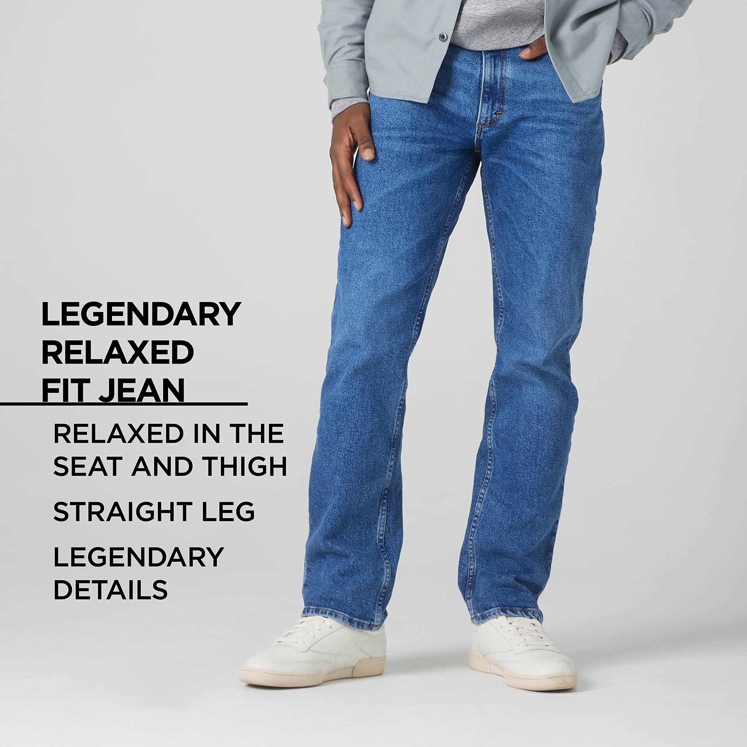 Lee Men's Legendary Relaxed Straight Jean