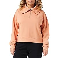Core 10 Women's Super Soft Half Zip Long-Sleeve Sweatshirt