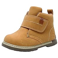 Apakowa Toddler Little Boys Water Resistant Ankle Work Boots (Toddler/Little Kid)