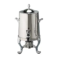 Elegance Silver 89851 Stainless Steel Coffee Urn, 55 Cup