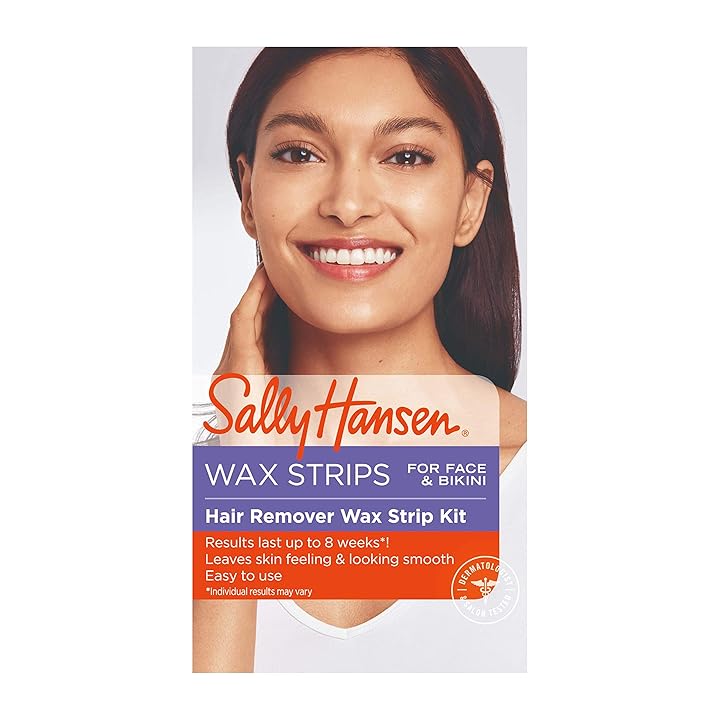 Mua Sally Hansen Hair Remover Wax Strip Kit for Face & Bikini, Pack of 1  trên Amazon Mỹ chính hãng 2023 | Fado