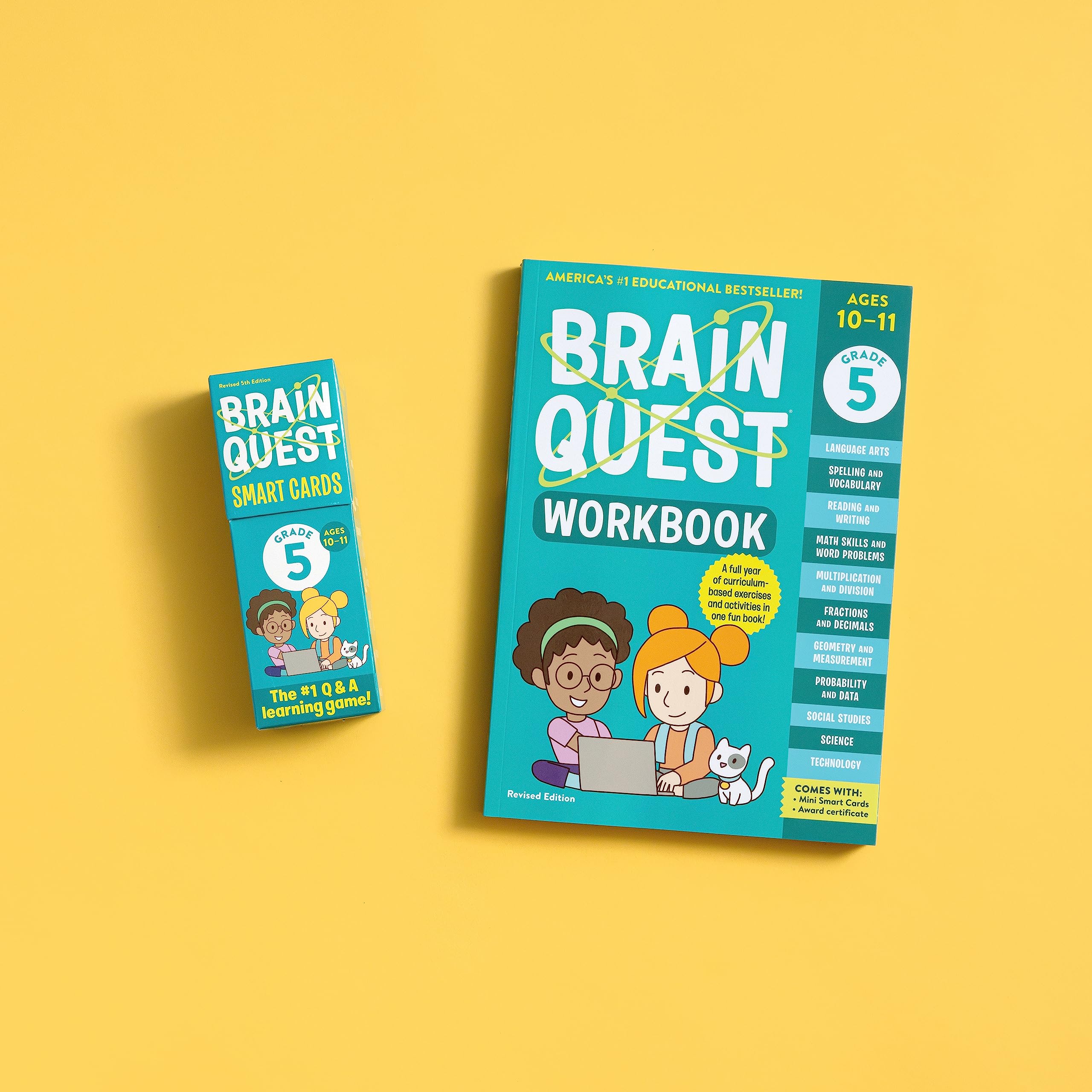 Brain Quest Workbook: 5th Grade (Revised Edition)