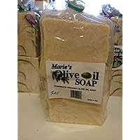 Marie's Olive Oil Soap Pure And Natural Olives Made Of Only Olive Oil And Mineral Salts 16 Ounces 2 Cubes