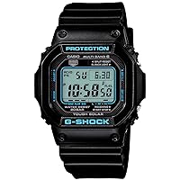 Casio G-Shock Black X Blue Series (GW-M5610BA-1JF) 6 MULTIBANDS Solar Powered Men's Watch