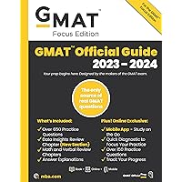 Gmat Official Guide 2023-2024: Focus Edition: Includes Book + Online Question Bank + Digital Flashcards + Mobile App (GMAT Official Guides) Gmat Official Guide 2023-2024: Focus Edition: Includes Book + Online Question Bank + Digital Flashcards + Mobile App (GMAT Official Guides) Paperback