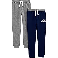 Simple Joys by Carter's Baby Boys' 2-Pack Athletic Knit Jogger Pants