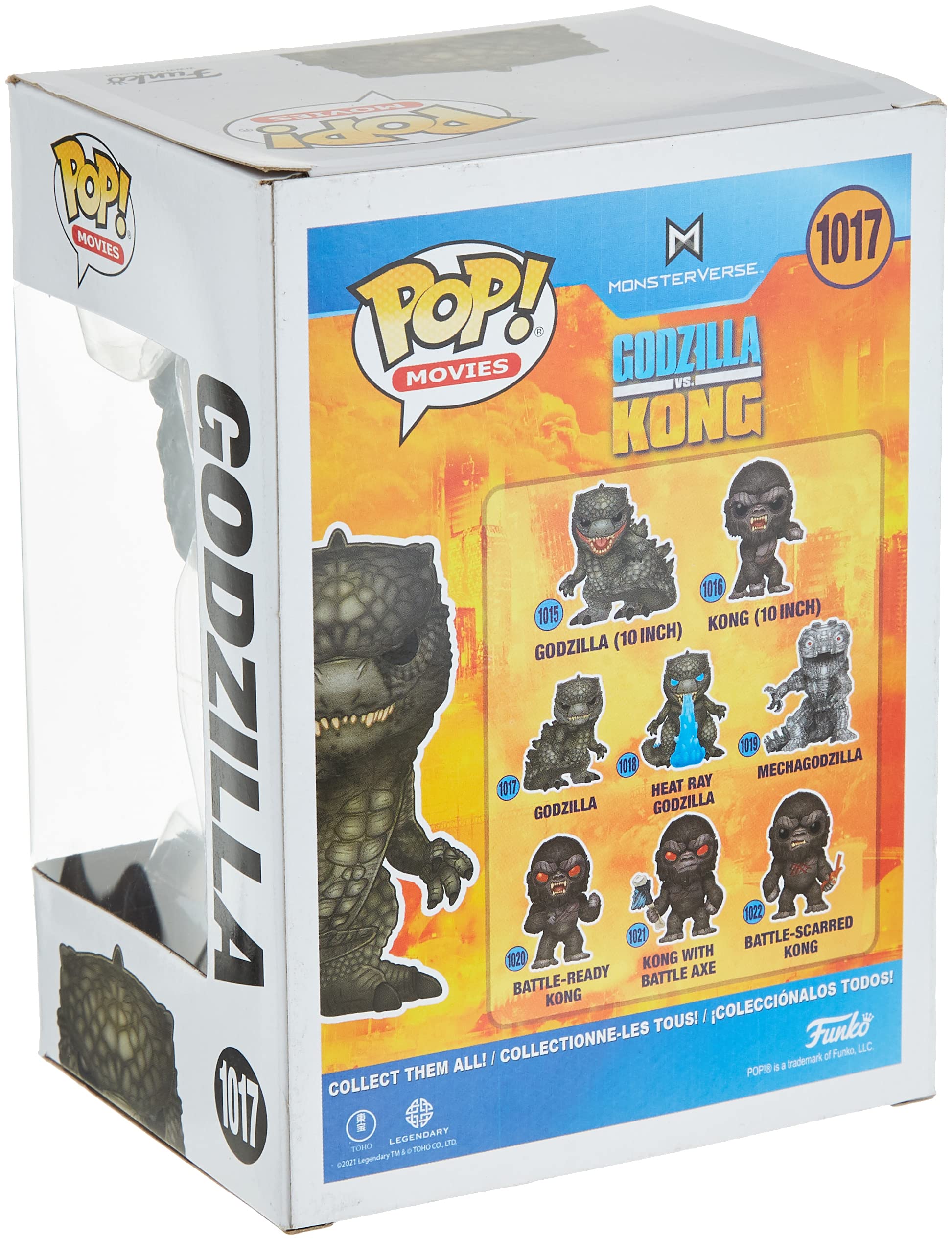 Funko Pop! Movies: Godzilla Vs Kong - Godzilla