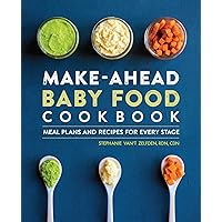 Make-Ahead Baby Food Cookbook: Meal Plans and Recipes for Every Stage Make-Ahead Baby Food Cookbook: Meal Plans and Recipes for Every Stage Paperback Kindle Spiral-bound