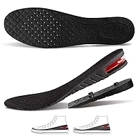GTETKDE 2 Inches Shoe Lifts for Women & Men - Height Increase Insoles - Height Extender of Shoes Booster for Uneven Legs - Vertex Boost Insoles That Make You Taller - Shoe Inserts for Height